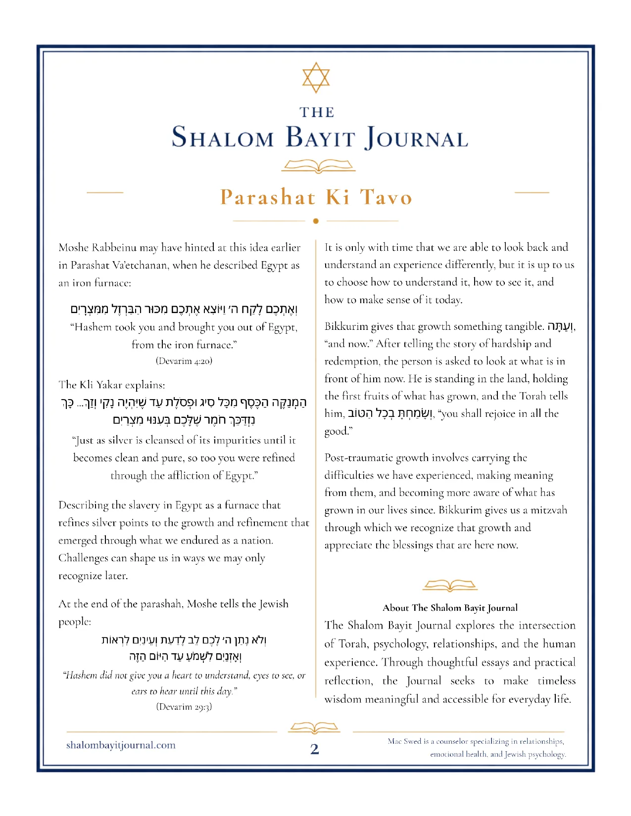 The Growth That Follows, page 2